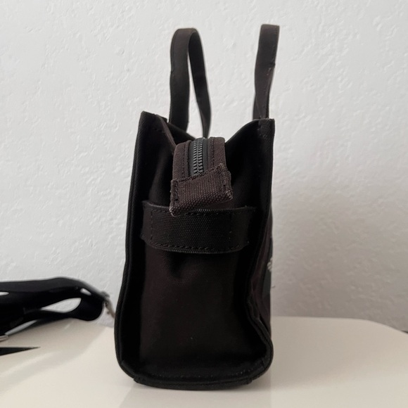 Marc Jacobs The Canvas Small Tote Bag Black Crossbody Bag Authentic - Picture 9 of 15